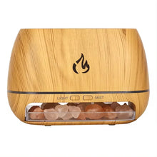 Load image into Gallery viewer, Himalayan Crystal Salt Stone Aroma Air Humidifiers
