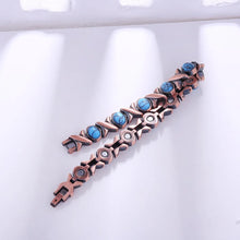 Load image into Gallery viewer, Arthritis and Joint Solid Copper Magnetic Therapy Bangle
