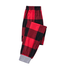 Load image into Gallery viewer, Family Matching Bear Plaid Pajamas with Hood
