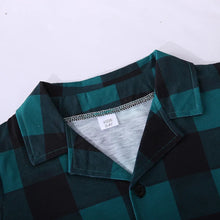Load image into Gallery viewer, Family Green Plaid Matching Pajamas Set

