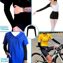 Load image into Gallery viewer, Anti-UV Arm Sleeves Shawl
