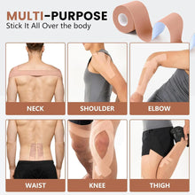 Load image into Gallery viewer, 5 Roll Kinesiology Precut Tape
