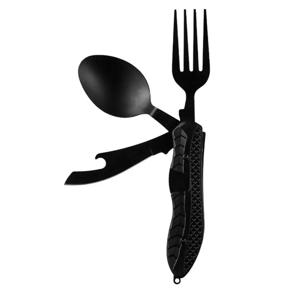 Stainless Steel  3 in 1 Travel Utensil