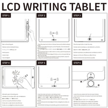 Load image into Gallery viewer, 8.5/10/12 Inch LCD Writing, Drawing, Doodle Board for Kids
