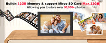 Load image into Gallery viewer, 10.1 inch WiFi Digital Touchscreen Photo Frame
