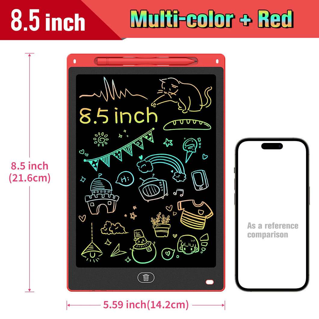 8.5/10/12 Inch LCD Writing, Drawing, Doodle Board for Kids