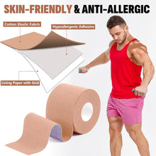Load image into Gallery viewer, 5 Roll Kinesiology Precut Tape
