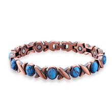 Load image into Gallery viewer, Arthritis and Joint Solid Copper Magnetic Therapy Bangle

