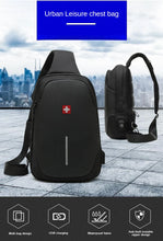 Load image into Gallery viewer, Men&#39;s Casual Chest/Shoulder Bag
