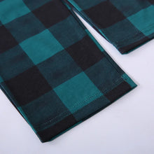 Load image into Gallery viewer, Family Green Plaid Matching Pajamas Set
