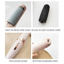 Load image into Gallery viewer, Rechargeable Electronic Foot File Pedicure Kit
