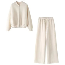 Load image into Gallery viewer, Casual Hoodie Coat or Lined Fleece Loose Pants
