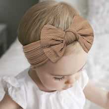 Load image into Gallery viewer, 5 Pcs Nylon Hair Bow Headbands
