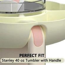 Load image into Gallery viewer, Silicone Snack Tray For Stanley 40 oz Tumbler with handle
