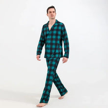 Load image into Gallery viewer, Family Green Plaid Matching Pajamas Set
