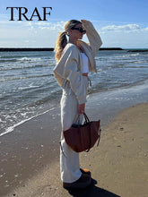 Load image into Gallery viewer, Casual Hoodie Coat or Lined Fleece Loose Pants
