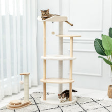 Load image into Gallery viewer, Cat Condo with Soft Perch Fully Wrapped Scratching Sisal Post, Multiple Choices - yourhealthandfitnessshop
