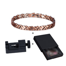 Load image into Gallery viewer, Magnetic Pure Copper Bracelets for Health Energy Bangles for Arthritis - yourhealthandfitnessshop

