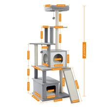 Load image into Gallery viewer, Cat Condo with Soft Perch Fully Wrapped Scratching Sisal Post, Multiple Choices - yourhealthandfitnessshop
