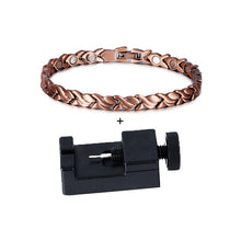 Load image into Gallery viewer, Magnetic Pure Copper Bracelets for Health Energy Bangles for Arthritis - yourhealthandfitnessshop
