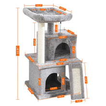 Load image into Gallery viewer, Cat Condo with Soft Perch Fully Wrapped Scratching Sisal Post, Multiple Choices - yourhealthandfitnessshop
