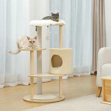 Load image into Gallery viewer, Cat Condo with Soft Perch Fully Wrapped Scratching Sisal Post, Multiple Choices - yourhealthandfitnessshop
